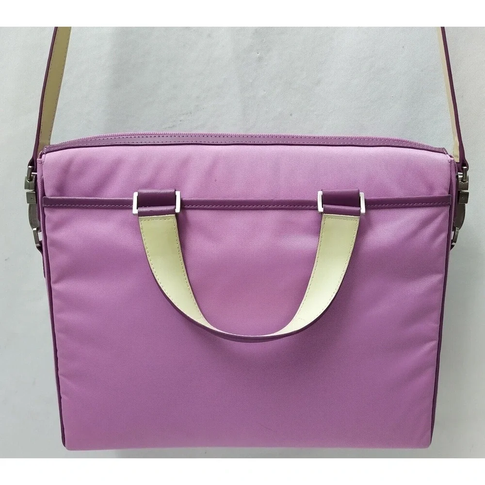 Tumi purple nylon